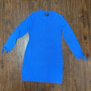 BANANA REPUBLIC FINE ITALIAN SUPERLOFT YARN BY filpucci® ROYAL BLUE SWEATER DRES
